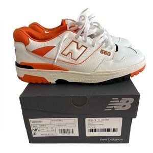 New Balance 550 Syracuse White Varsity Orange Men's Sneakers